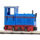 12122 - Motorová lokomotiva LKM Ns 2f, modro-červená