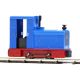 12132 - Motorová lokomotiva »Deutz OMZ 122 F«, modrá s červeným pojezdem