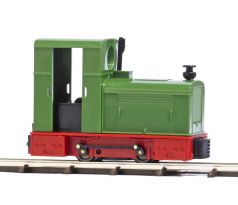 12130 - Motorová lokomotiva »Deutz OMZ 122 F«, zelená s červeným pojezdem