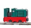12115 - Diesel-Lokomotive »Gmeinder 15/18«, s otevřenou kabinou, zeleno-červená