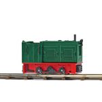 12125 - Motorová lokomotiva LKM Ns 2f, zeleno-červená, bez budky