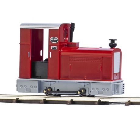 12131 - Motorová lokomotiva »Deutz OMZ 122 F«, červená s šedým pojezdem