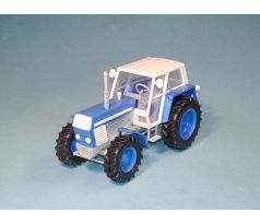 2001 _ 1:43 - traktor Zetor Crystal 12045 - modrý - stavebnice