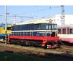 721190 - Motorová lokomotiva T 458.1190 ČSD, muzejní DHV Lužná
