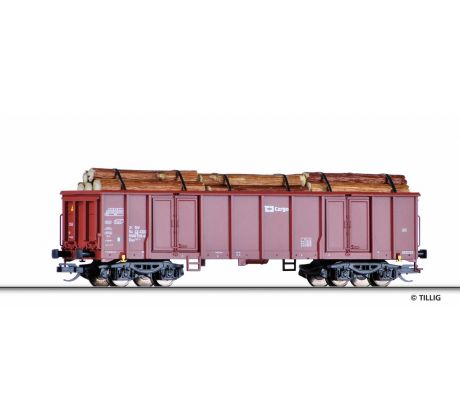 15265 - Nákladní vůz Eas ČD Cargo, s nákladem dřeva