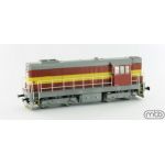 CD743004 - Motorová dieselelektrická lokomotiva 743 004 ČD