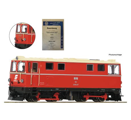 33305 - Motorová lokomotiva 2095.07, ÖBB, DCC zvuk