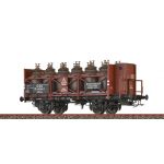 49316 - 2 osý vůz na přepravu kyseliny Rj ČSD "Synthesia Pardubice n. p."