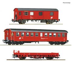 76050 - 3-dílný stavební vlak ÖBB