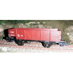 76854 - 2. osý otevřený vůz U ČSD, ex UNRRA