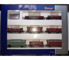 44001 - 8-dílný set nákladních vozů ČSD