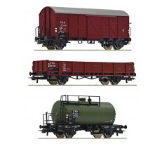 76018 - 3-dílný set nákladního vlaku ČSD