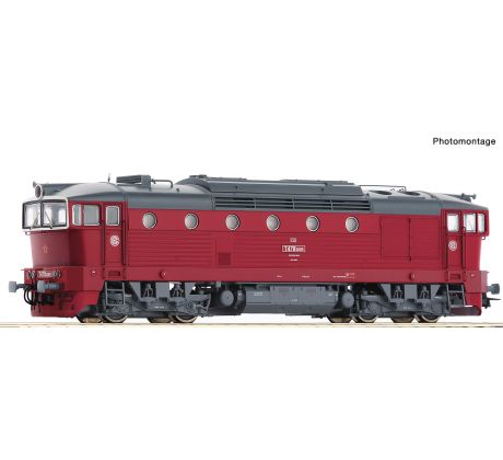 71020 - Motorová lokomotiva T 478.3089 ČSD, LD Děčín