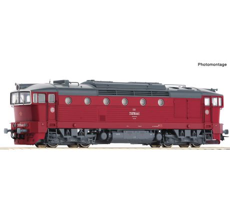 71021 - Motorová lokomotiva T 478.3089 ČSD, LD Děčín, DCC, zvuk