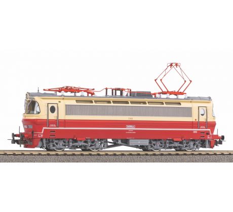 51389 - Střídavá elektrická lokomotiva S 499.1019 ČSD v unifikovaném nátěru
