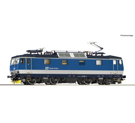 71227 - Elektrická dvousystémová lokomotiva 372 003-5 ČSD