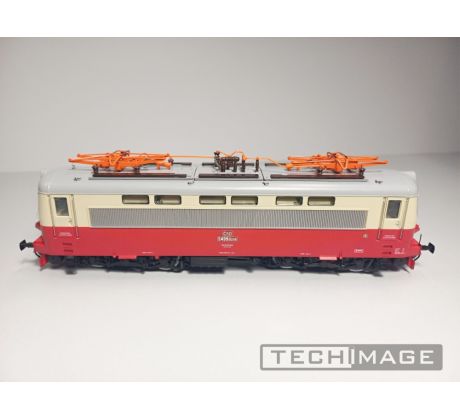 4990206A - Střídavá elektrická lokomotiva S 499.0206 ČSD v továrním nátěru