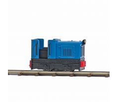 12116 - důlní motorová lokomotiva Gmeinder 15/18, modrá