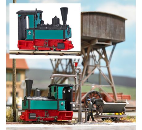 12141 - Parní lokomotiva »Decauville« Typ 3, zelená