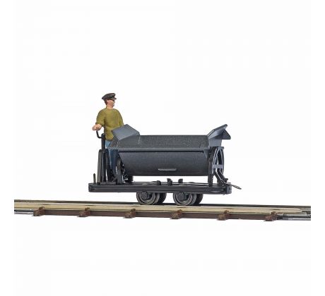12219 - výklopný vozík s plošinou a figurkou brzdaře