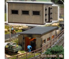 12380 - stavebnice dřevěné remízy pro lokomotivu polní dráhy