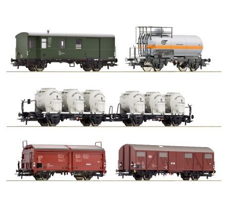 6600018 - 6. vozová souprava nákladního vlaku DB
