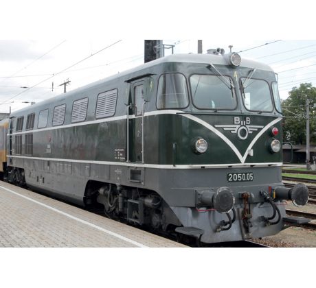 20500 - Motorová lokomotiva 2050.05 ÖSEG, epocha VI - muzejní provedení