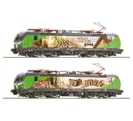 7500034 - Elektrická lokomotiva 193 692 „Wood Works“ Salzburger Eisenbahn Transport Logistik (SETG)