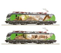 7510034 - Elektrická lokomotiva 193 692 „Wood Works“ Salzburger Eisenbahn Transport Logistik (SETG), DCC, zvuk
