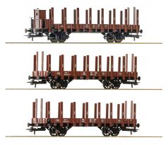 6600041 - Třívozový set klanicových vozů R „Stuttgart“ DRG