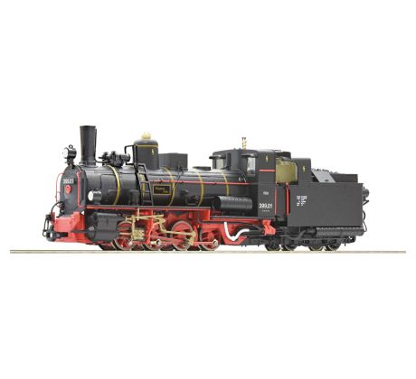 7150001 - Úzkorozchodná parní lokomotiva 399.01 Rakouských spolkových drah, DCC, zvuk