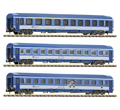6260030 - souprava se třemi osobními vozy Eurofima ČD