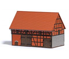 1506 - Stodola s malou stájí, (4boký statek) - stavebnice