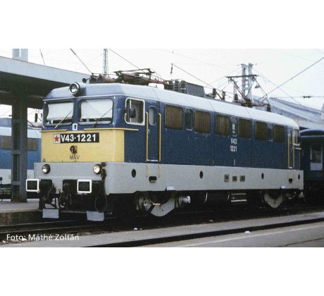 51443 - Elektrická lokomotiva V 43.1221 MÁV, DCC, zvuk
