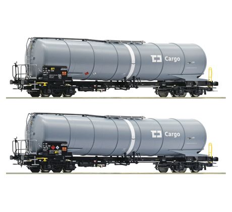 76003 - Set 4. osých kotlových vozů Zacns ČD Cargo