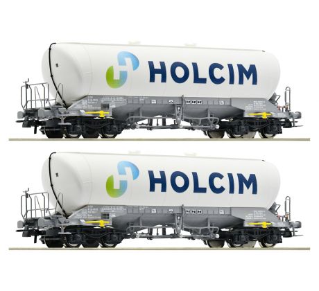 6600051 - Set 4. osých vozů na přepravu cementu Uacns Holcim