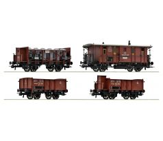 6600073 - Set nákladního vlaku Královské pruské železniční správy KPEV