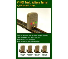PVT-001 - Zkoušečka napětí v koleji analogové i digitální