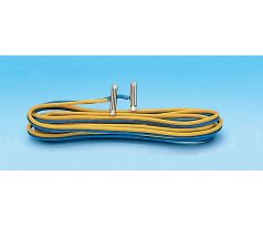 42613 - Dvou pólový napájecí kabel se spojkami pro kolejivo RocoLine 2,1 mm