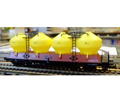 3550 03 - Uacs/Raj - vůz na přepravu cementu, ČSD, číslo 83 54 930 9 090-5