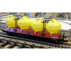 3550 07 - Uacs/Raj - vůz na přepravu cementu, ČSD, číslo 83 54 930 9 096-2