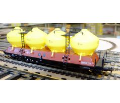 3550 10 - Uacs/Raj - vůz na přepravu cementu, ČSD, číslo 83 54 930 9 085-5