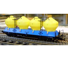 3551 01 - Uacs/Raj - vůz na přepravu cementu, ČSD, číslo 83 54 930 8 720-8