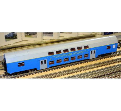 2500 10 - 4-osý patrový vůz Bap, ČSD, číslo 50 54 26-16 131-5