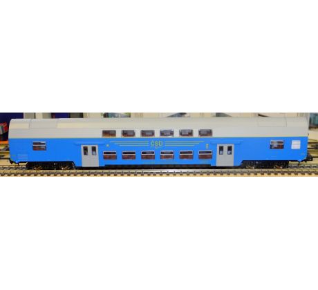 2500 09 - 4-osý patrový vůz Bap, ČSD, číslo 50 54 26-18 129-1