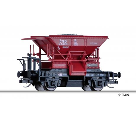 17502 - Výsypný vůz St, ČSD