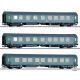 70033 - Souprava tří vozů Salonního vlaku DR