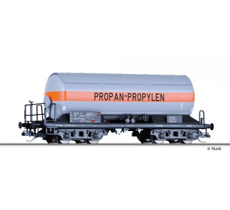 15010 - 4 osý kotlový vůz řady Ra ČSD "PROPAN-PROPYLEN"