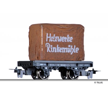 15919 - plošinový vůz s nákladem DR