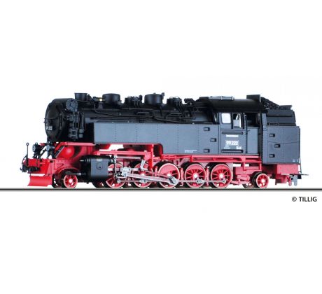 02928 - Parní úzkorochodná lokomotiva BR 99 222 DR